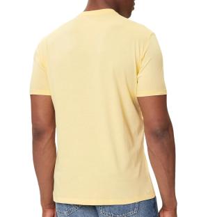 T-Shirt Jaune Homme Calvin Klein Jeans Center LV04RC857G vue 2