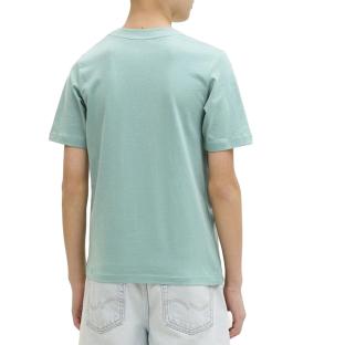 T-Shirt Bleu Garçon Jack & Jones Brandon vue 0