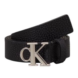 Ceinture Noire Femme Calvin Klein Jeans Monogram pas cher