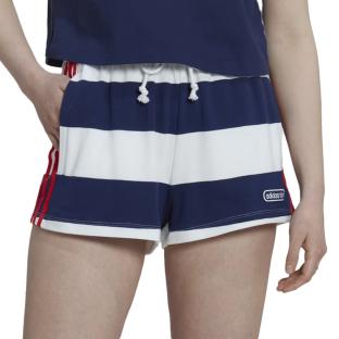Short Blanc/Marine Femme Adidas HL6559 pas cher