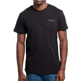 T-shirt Noir Homme Tommy Hilfiger Linear DM0DM21188 pas cher