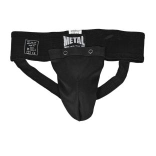 Coquille de Protection Slip Noir Homme Metal Boxe B146 vue 0