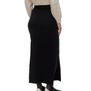 Jupe Noire Femme Mamalicious Lellis vue 2