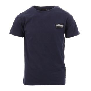 T-shirt Marine Garçon Le Temps Des Cerises Ouibo pas cher