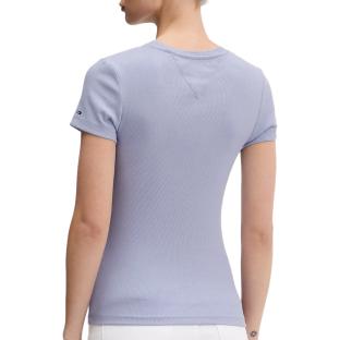 T-Shirt Mauve Femme Tommy Hilfiger DW0DW21838 vue 2
