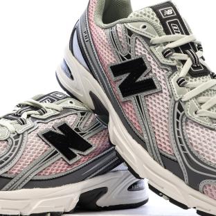 Rosa/silberne Herren-Sneaker New Balance 740 Ansicht 0