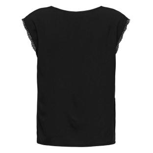 T-Shirt Noir Femme Only Selina vue 0