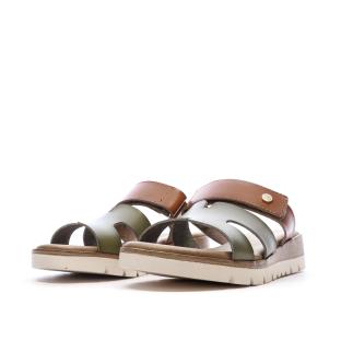 Sandales Kaki/Marron Femme Xti 144125 vue 6