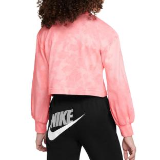 Sweat Rose Fille Nike Wash vue 0