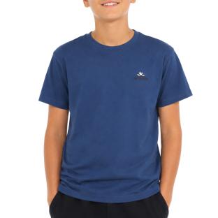 T-Shirt Bleu Garçon No Publik Little vue 0