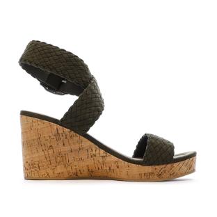 Sandales Kaki Femme Chattawak Summer KIRA vue 0