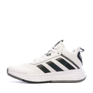Chaussures de basketball Blanches Homme Adidas Ownthegame 2.0 pas cher