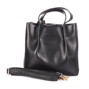 Sac à Main Noir Femme Manoukian NOAM vue 3