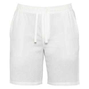 Short Blanc Homme Schott Lin SHINE vue 0