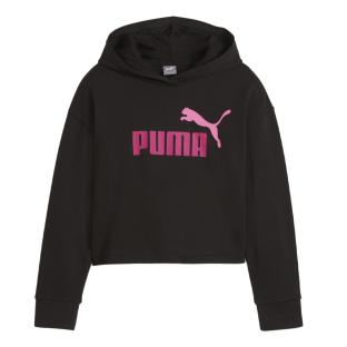 Sweat Noir/Rose Fille Puma Length pas cher
