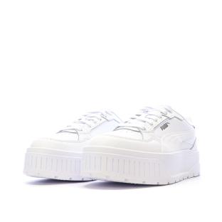 Baskets Blanches Femme Puma Karmen 397461 vue 6