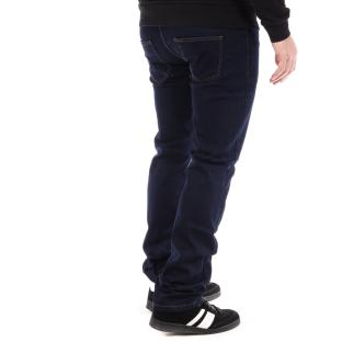 Jean Bleu Foncé Homme Noir Paname Brothers 200 vue 2