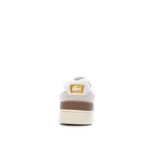 Baskets Blanches/Marron Femme Lacoste 43SFA0009 vue 3