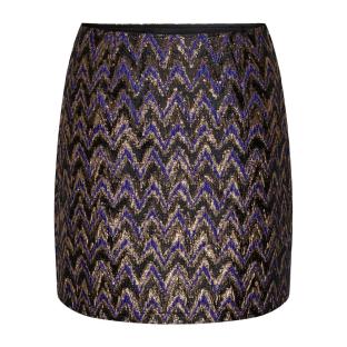 Jupe Noire à Motifs Femme JDY Ziggy vue 0