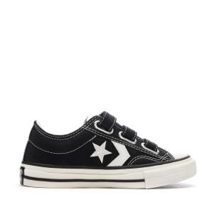 Baskets Noires Garçon Converse Star Player 76 vue 2