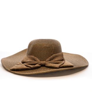 Chapeaux Marron Femme Via Lorenzo Capeline Ivoire vue 0