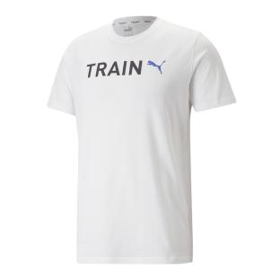 T-Shirt Blanc Homme Puma Graf vue 0