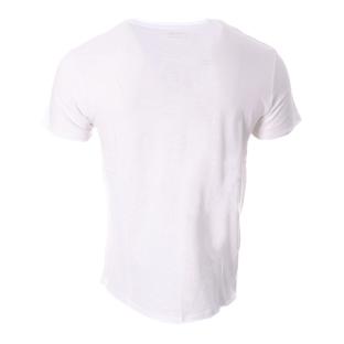 T-shirt Blanc Homme Paname Brothers TAZIO vue 2