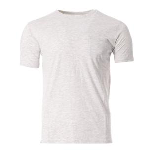 T-shirt Blanc Chiné Homme RMS26 1071 pas cher