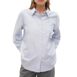 Chemise Bleu Clair Femme Vero Moda Mida Oxford pas cher