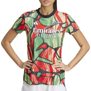 ARSENAL Maillot d'échauffement Rouge/Vert Adidas vue 0