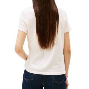 T-Shirt Blanc Femme Tommy Hilfiger DW0DW21965 vue 0