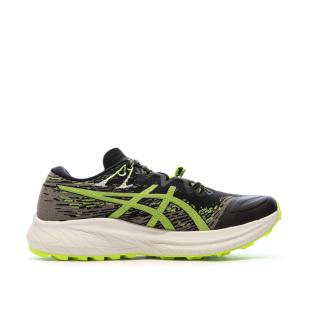 Chaussures de Trail Noir/Jaune Homme Asics Fuji Lite 5 vue 2