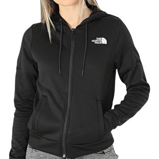 Sweat Zippé Noir Femme The North Face Reaxion vue 0