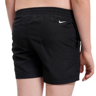 Short de bain Noir/Blanc Garçon Nike 4 Volley vue 2