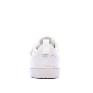 Baskets Blanches Garçon Nike Court Boroughs vue 3