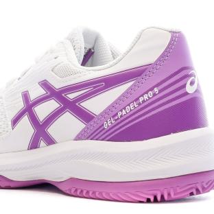 Chaussures de Tennis Violette Femme/Fille Asics Gel Padel Pro 5 vue 7