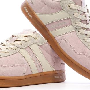 Baskets Rose/Ecru Femme Teddy Smith 120519 vue 0