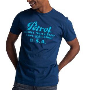 T-shirt Marine Homme Petrol Industries TSR600 pas cher