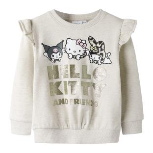 Sweat Beige Fille Name it Fask vue 0