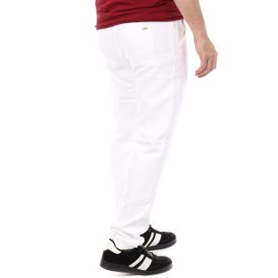 Pantalon Toile Blanc Homme RMS26 5690 vue 2