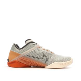 Chaussures Cross training Gris/Orange Homme Nike Zoom Metcon Turbo 2 vue 2