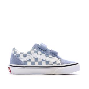 Baskets Bleu Garçon/Fille Vans Uy Old Skool vue 2
