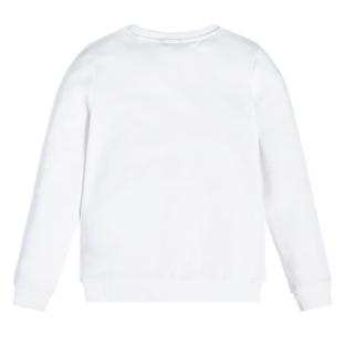 Sweat Blanc Fille Guess vue 2