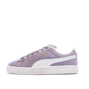 Baskets Violettes Fille Puma Suede Xl pas cher