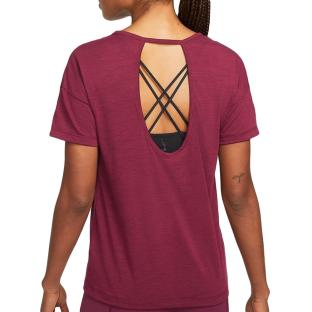 T-shirt Prune Femme Nike Lurex vue 0