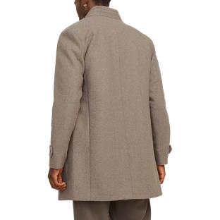 Manteau Marron Homme Jack & Jones Melton Coat vue 2