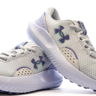 Chaussures de Running Gris Femme Under Armour Charged Surge 4 vue 7
