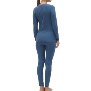 Pyjama Bleu Femme Mamalicious Lotus vue 2