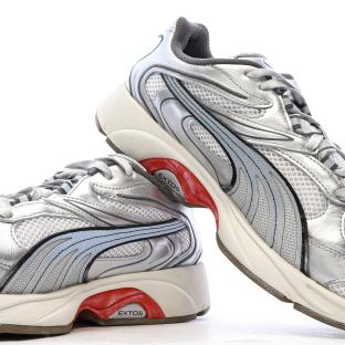 Baskets Grise mixte Puma Extos Lmc vue 7