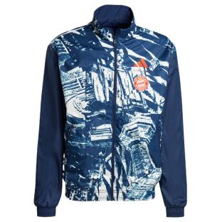 Bayern Munich Veste Réversible Marine Homme Adidas 2023 vue 3